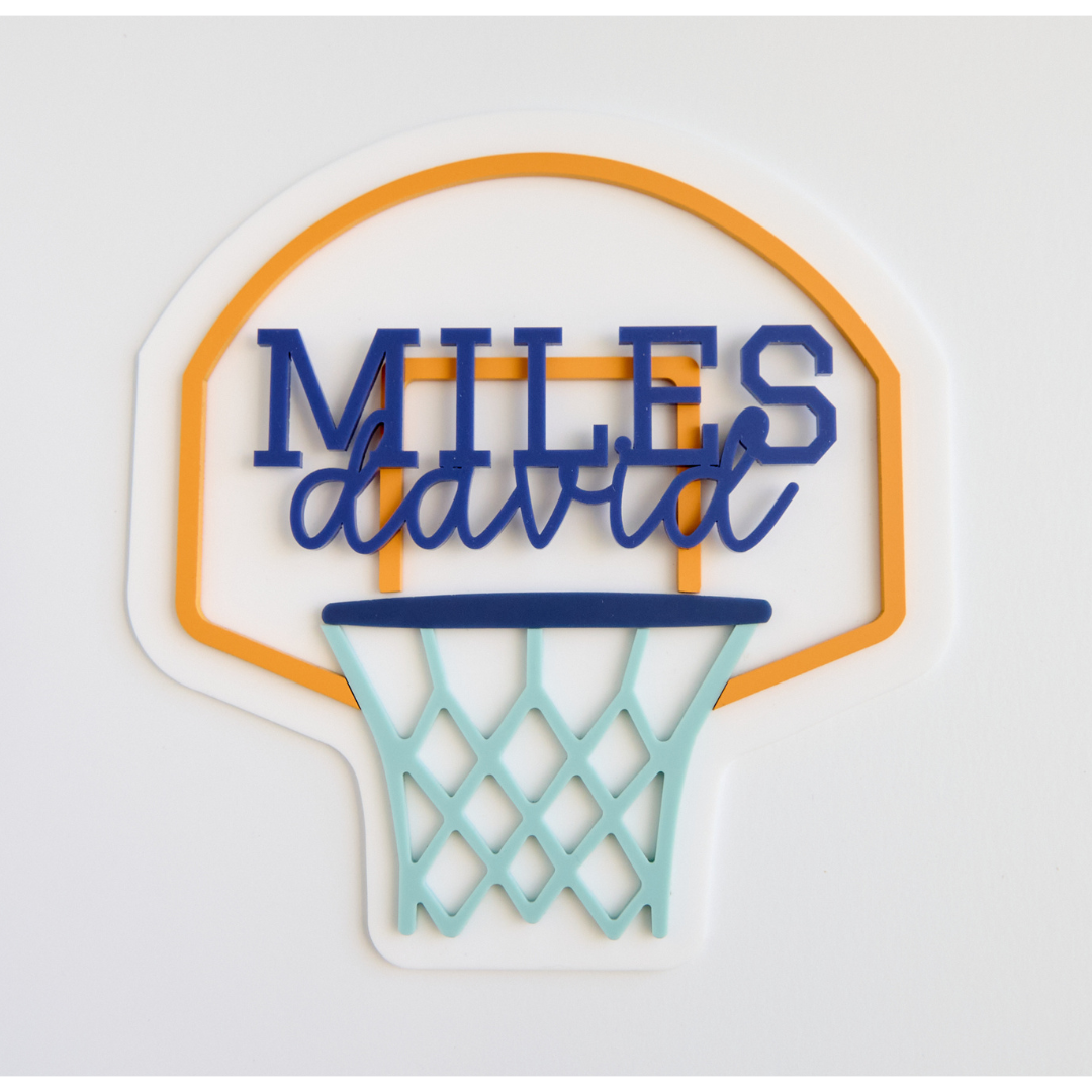 Basketball Hoop Sign