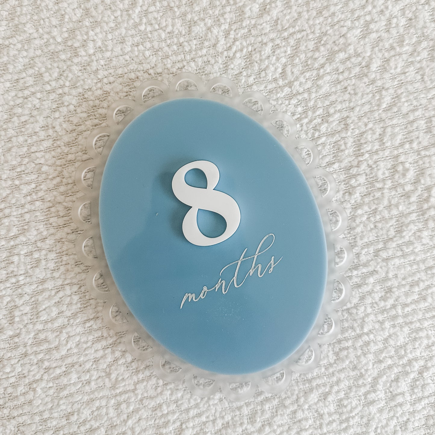 Vintage Style Baby Monthly Milestones