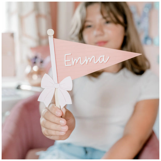 Personalised Kids Name Flag