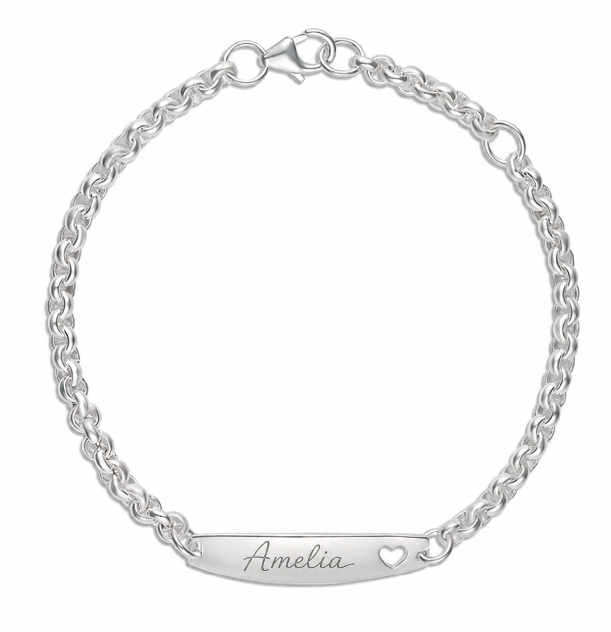Baby Heart Birth Bracelet