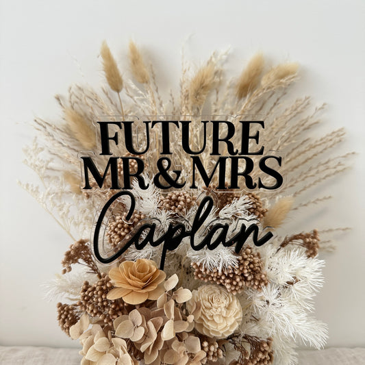 **Bridal Shower Cake Topper | Caplan