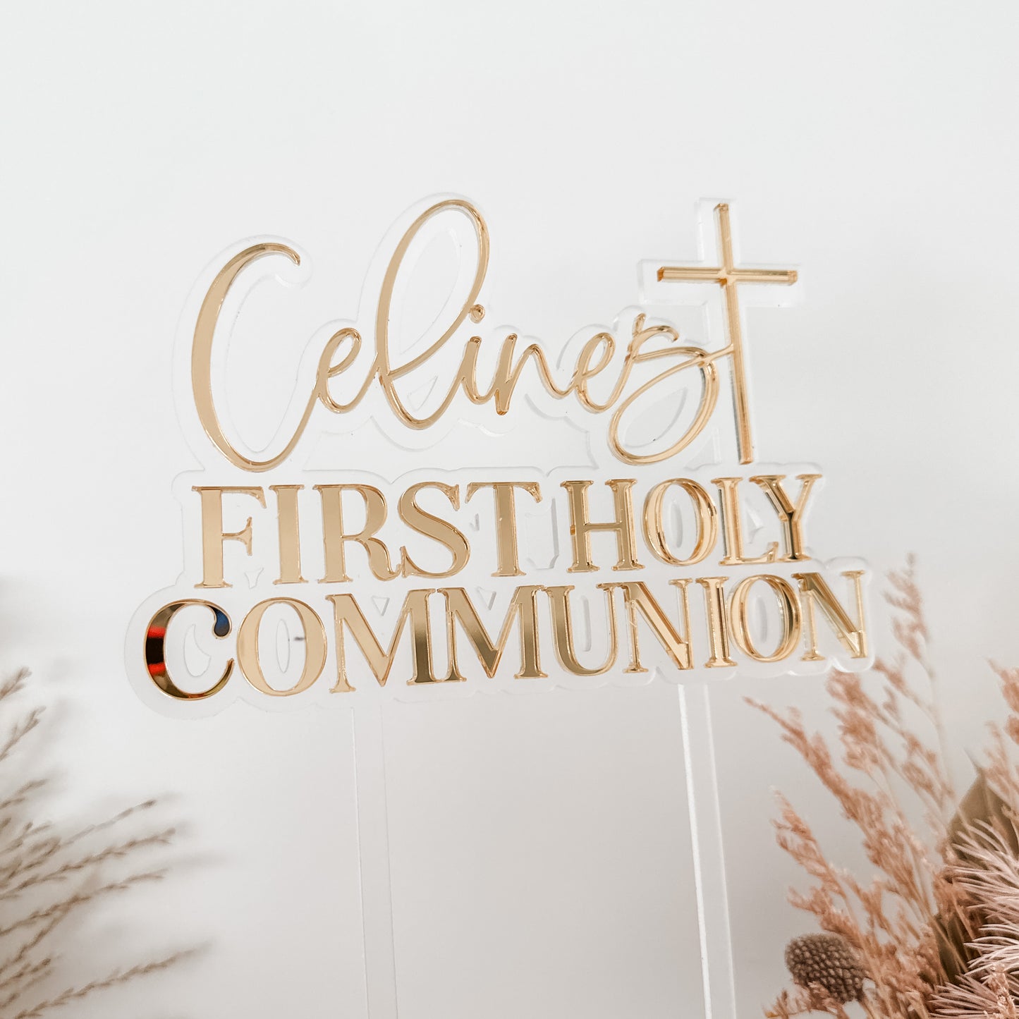 First Holy Communion Cake Topper | Celine