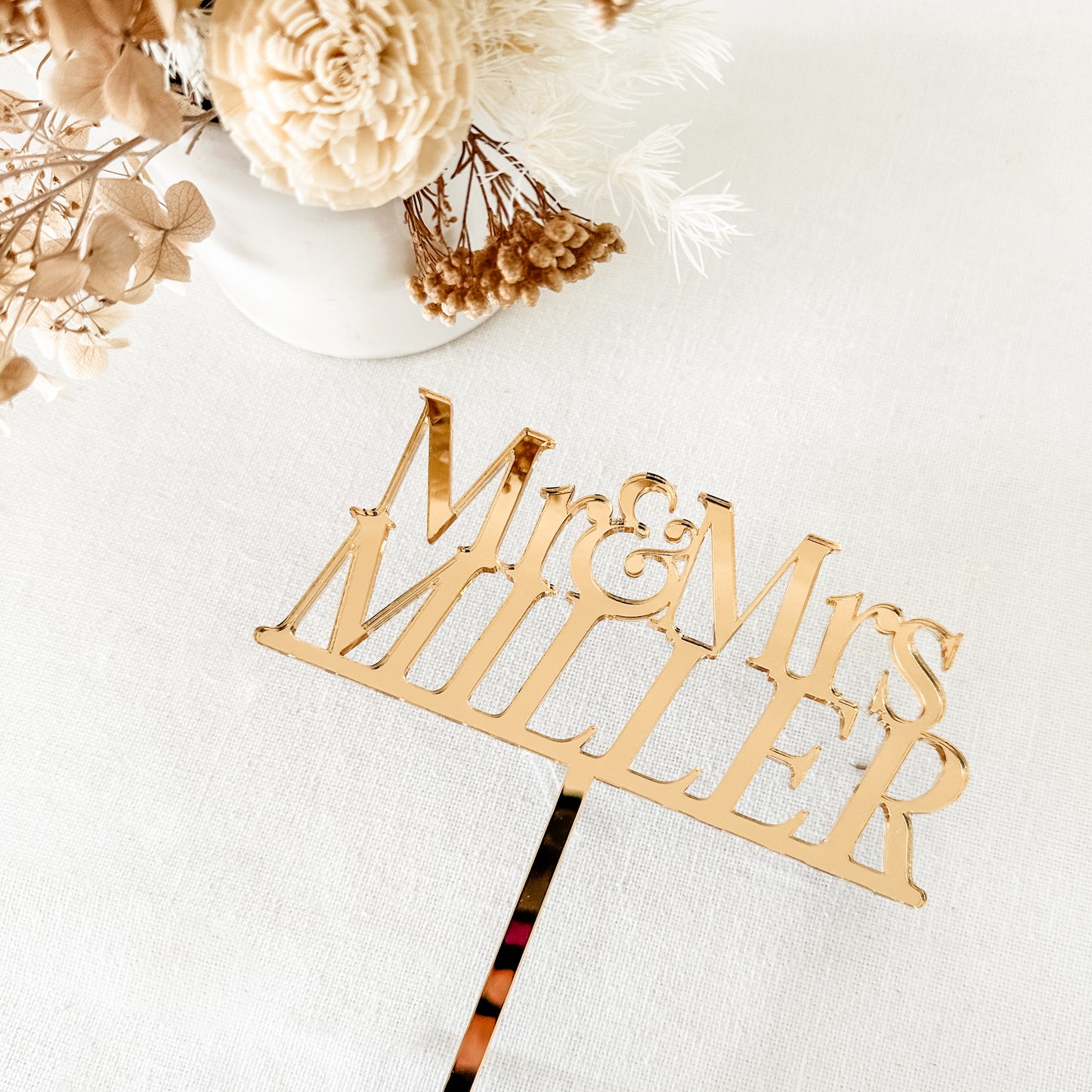 Wedding Cake Topper | Miller