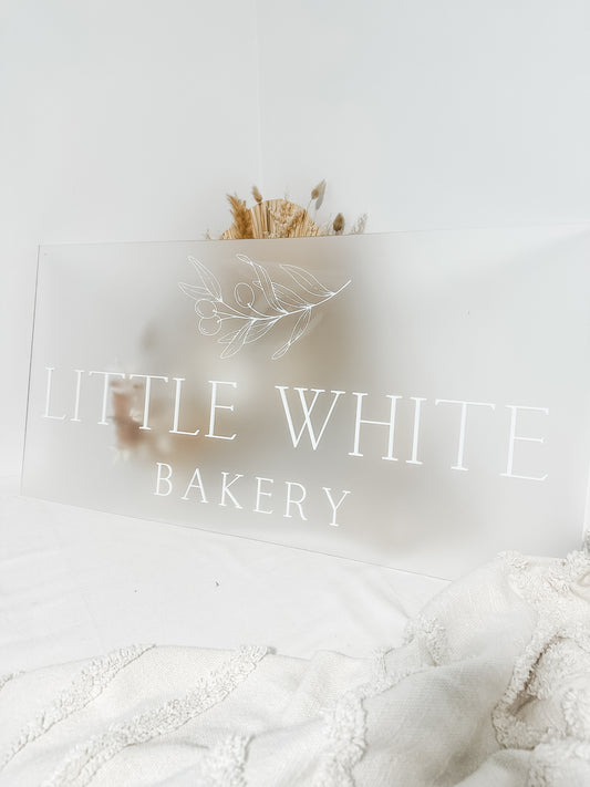 ** Round Business Acrylic logo