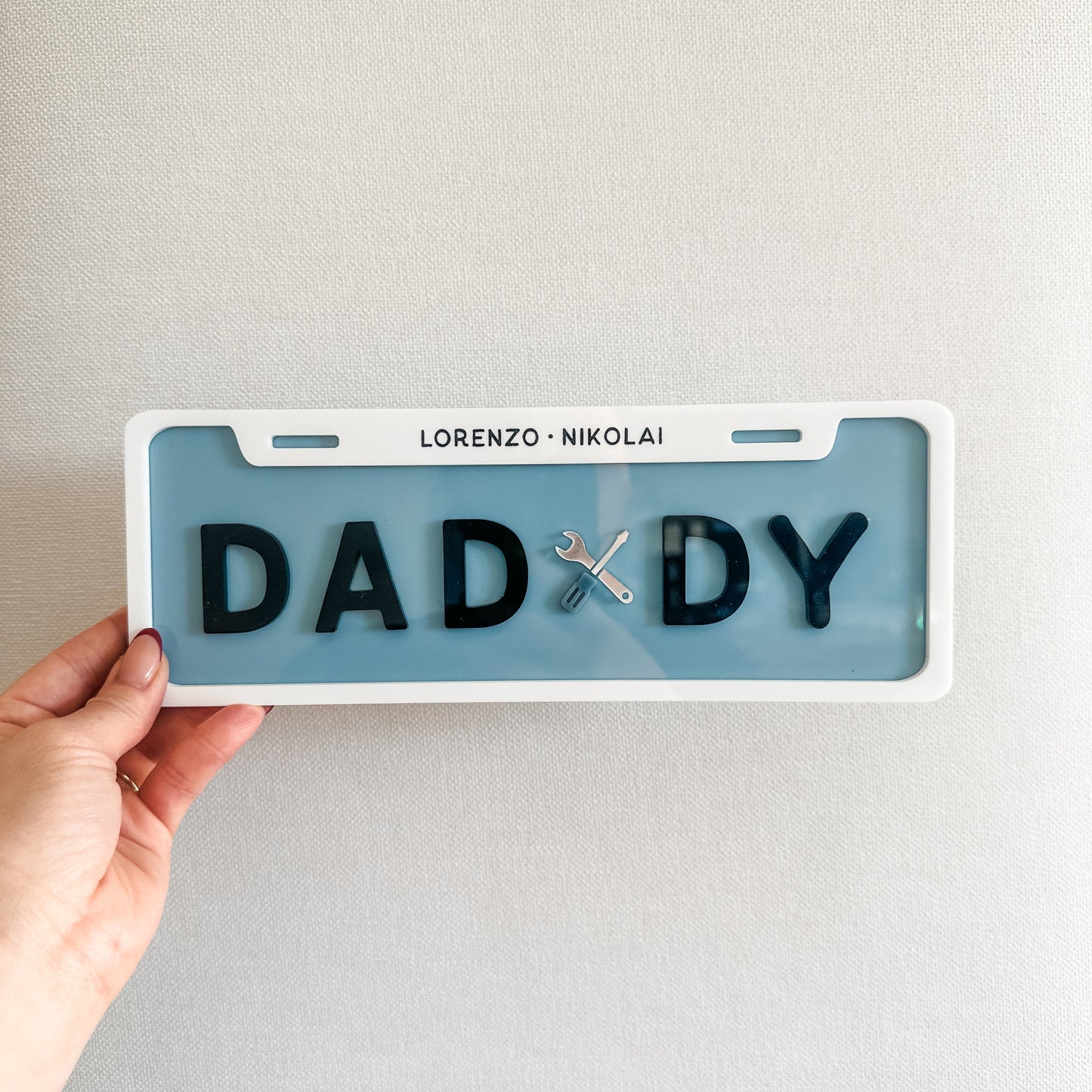 Personalised Number Plate - Daddy