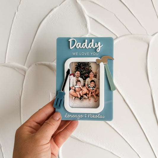 Daddy Photo Magnet Frame