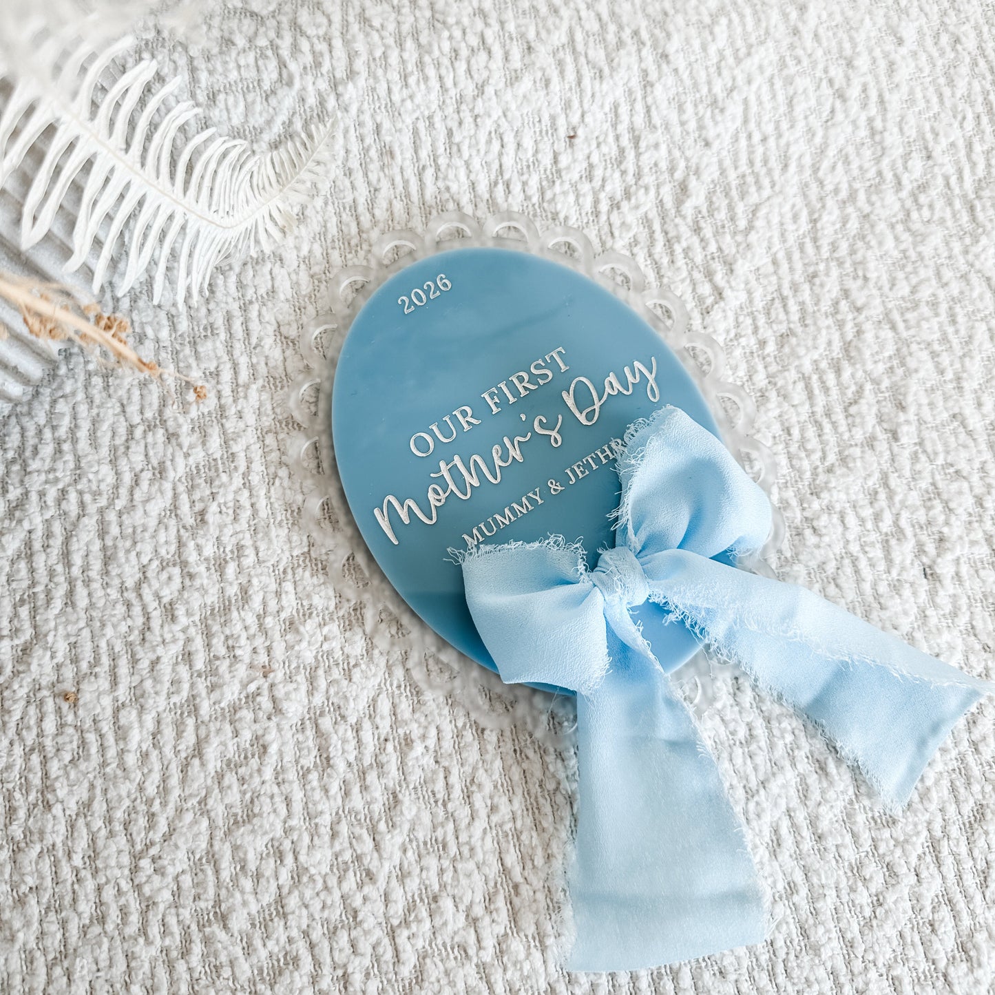 First Mother's Day Vintage Style Plaque