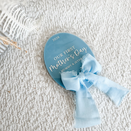 First Mother's Day Vintage Style Plaque