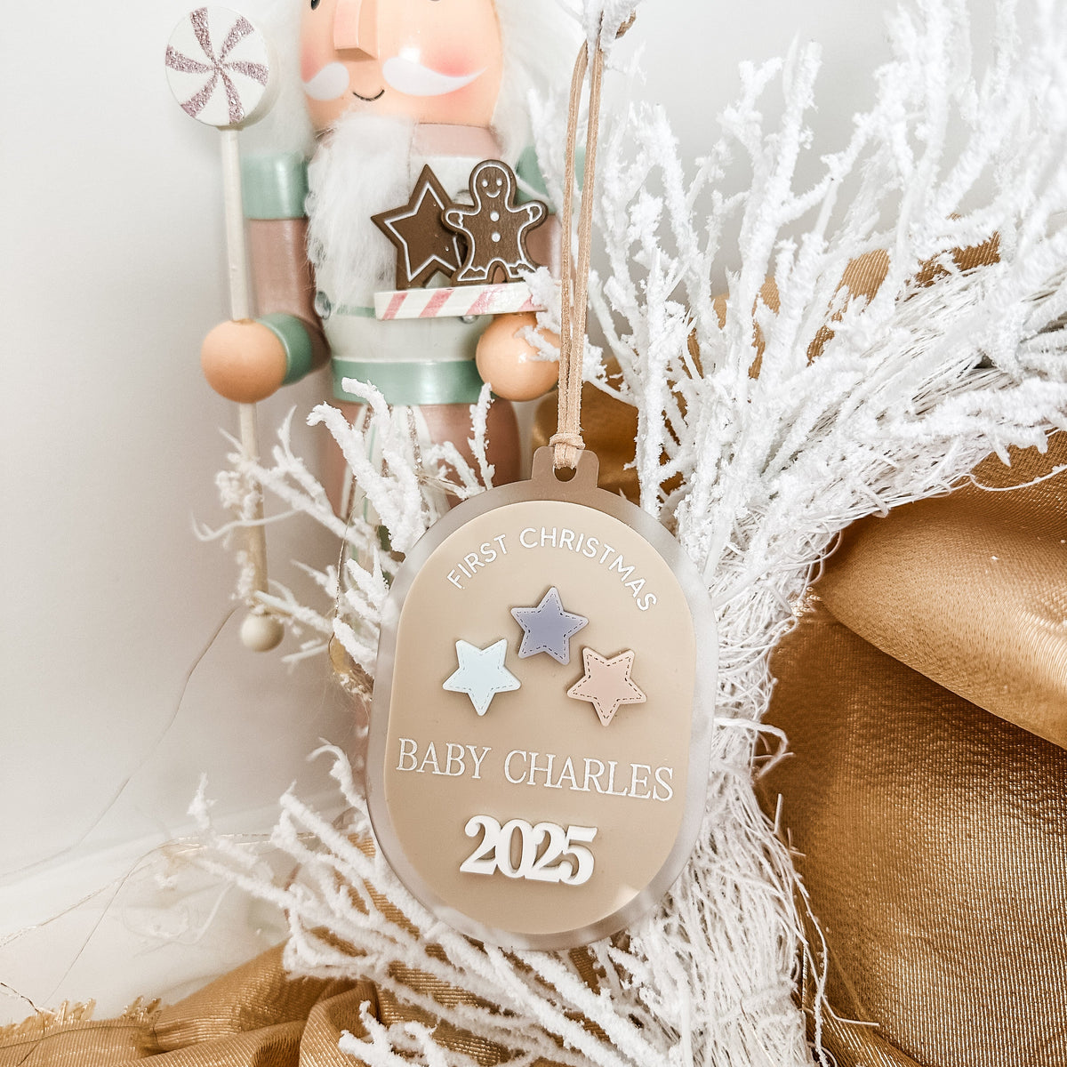 Baby’s First Christmas Ornament 2025