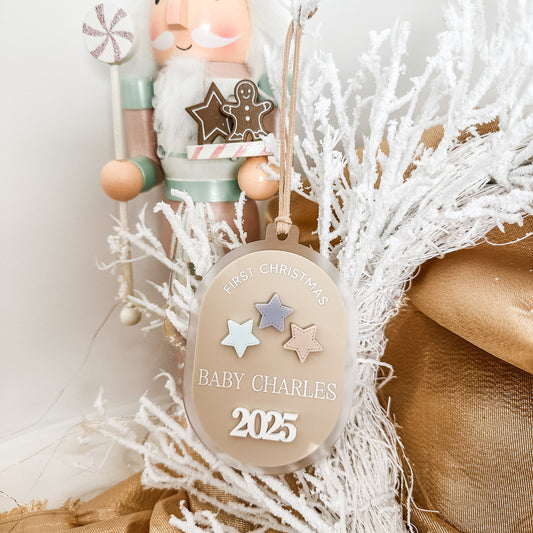 Baby’s First Christmas Ornament 2025