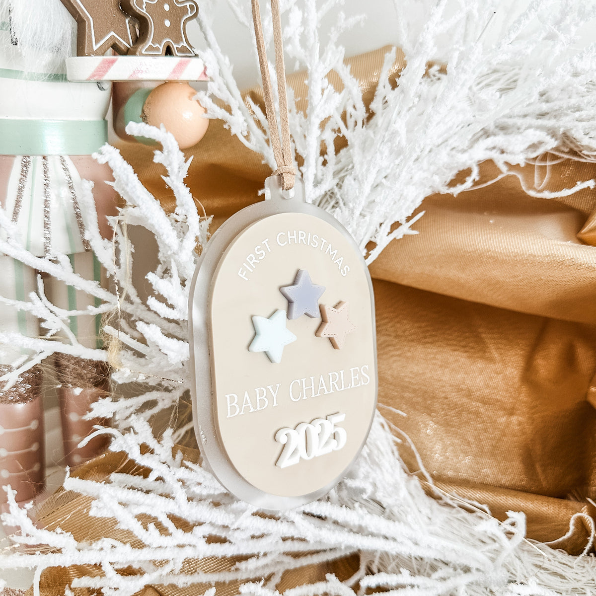 Baby’s First Christmas Ornament 2025