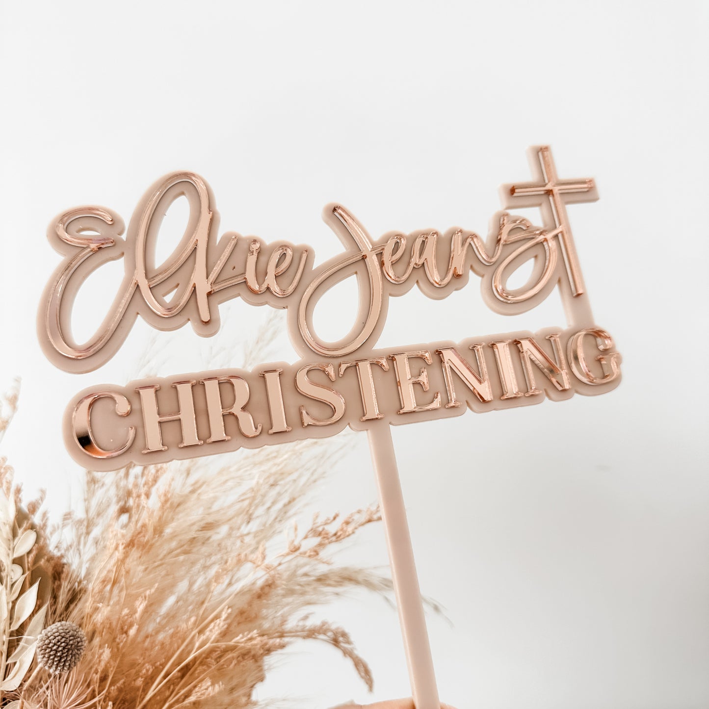 Christening Cake Topper | Elkie