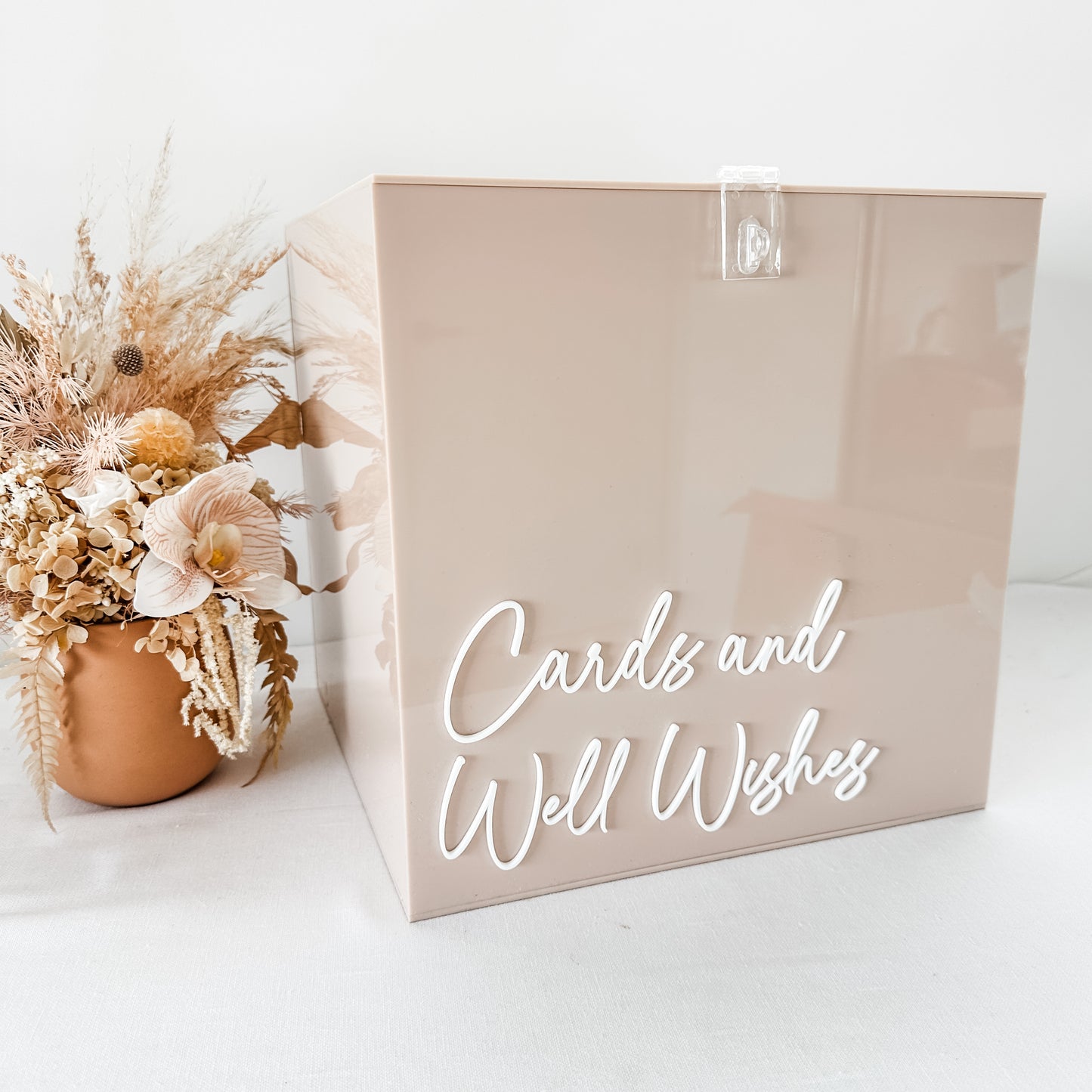 Acrylic Wedding Wishing Well