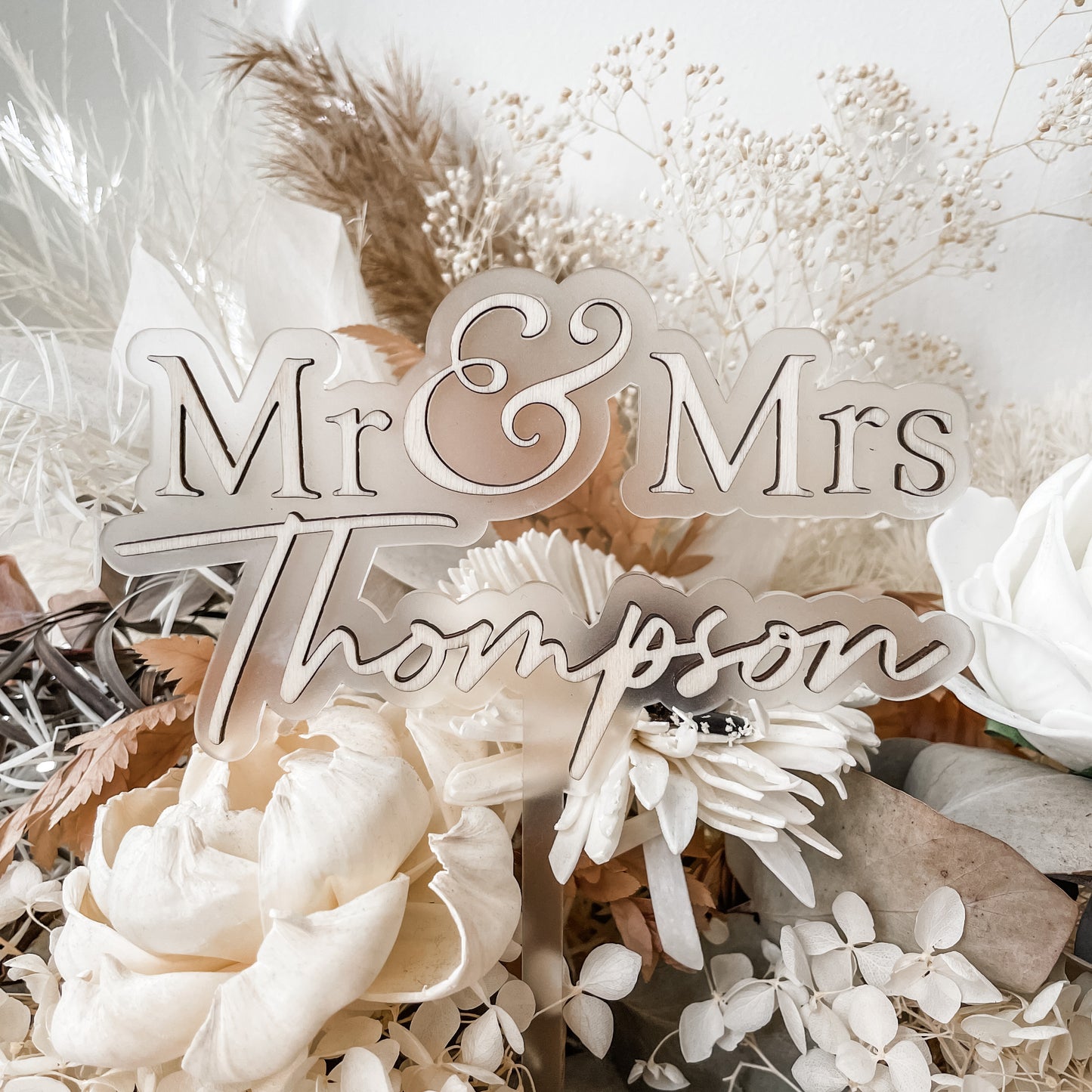 Wedding Cake Topper | Thompson
