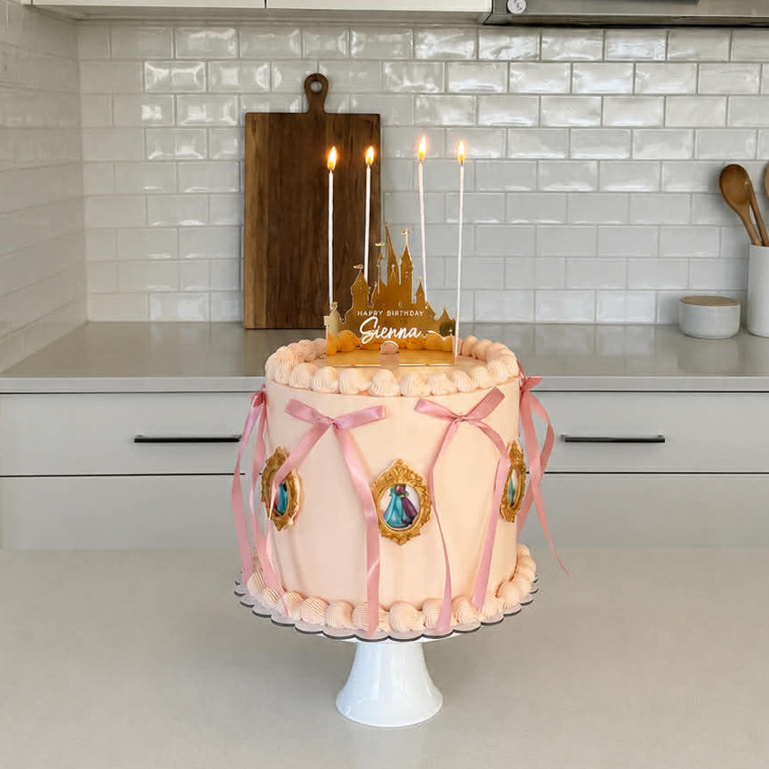Princess Castle Cake Topper