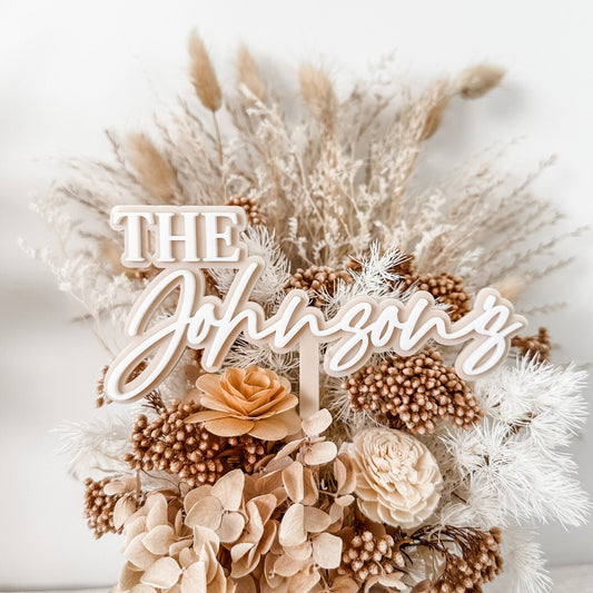 Wedding Cake Topper | Johnsons